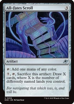 All-Fates Scroll (EOE-234) - Edge of Eternities