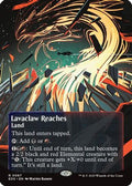 Lavaclaw Reaches (0067) (Borderless) (EOS-067) - Edge of Eternities: Stellar Sights Foil