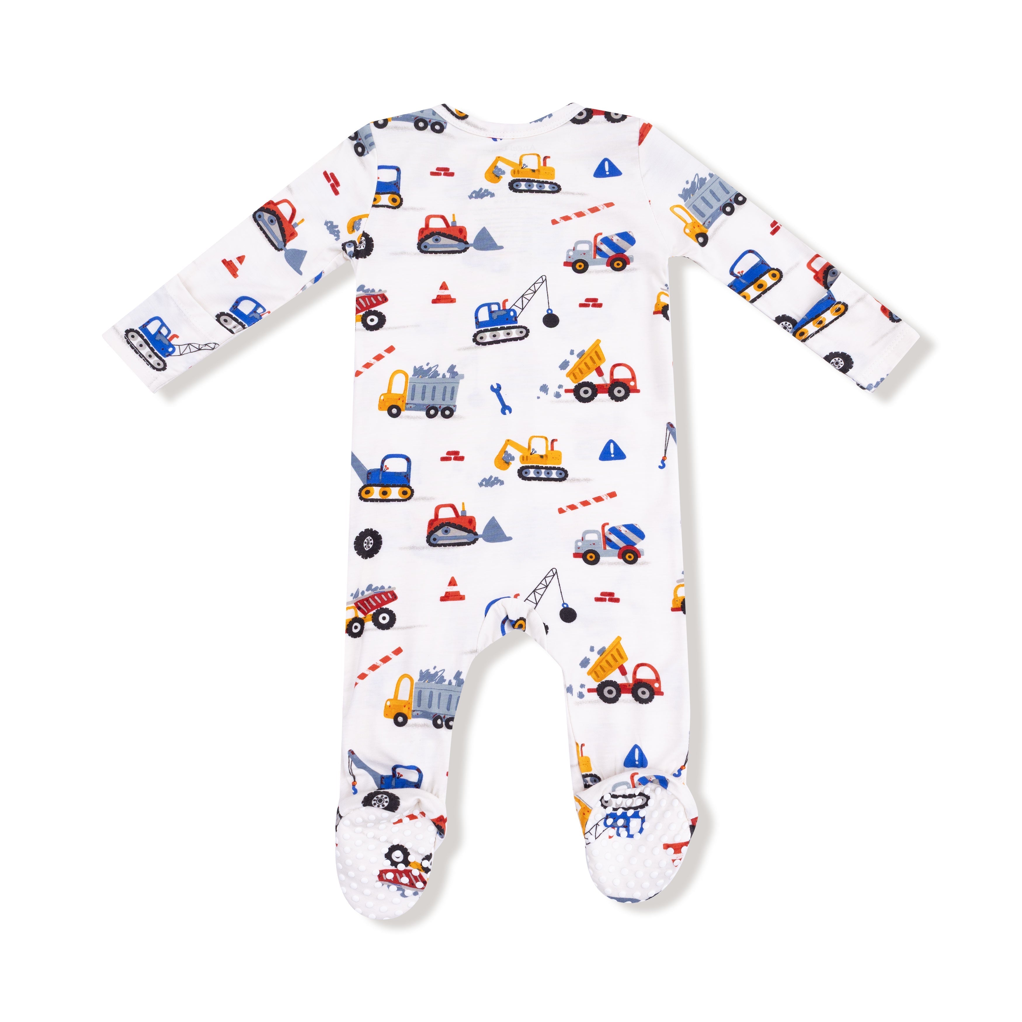 Crayon Construction - 2 Way Zipper Footie