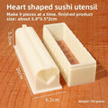 Sushi Mold Household Sushi Tool Set Seaweed Rice Roll Maker Nori Easy Sushi Kit Complete Set for Home Cooking