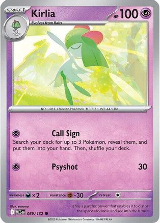 Kirlia 059 - ME01 Mega Evolution