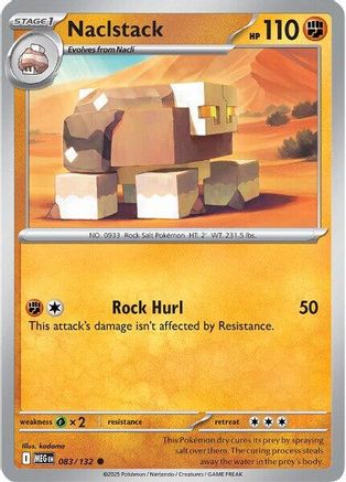 Naclstack 083 - ME01 Mega Evolution Reverse Holofoil