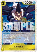X.Drake (Pirate Foil) (OP10-114) - Premium Booster -The Best- Vol. 2 Foil