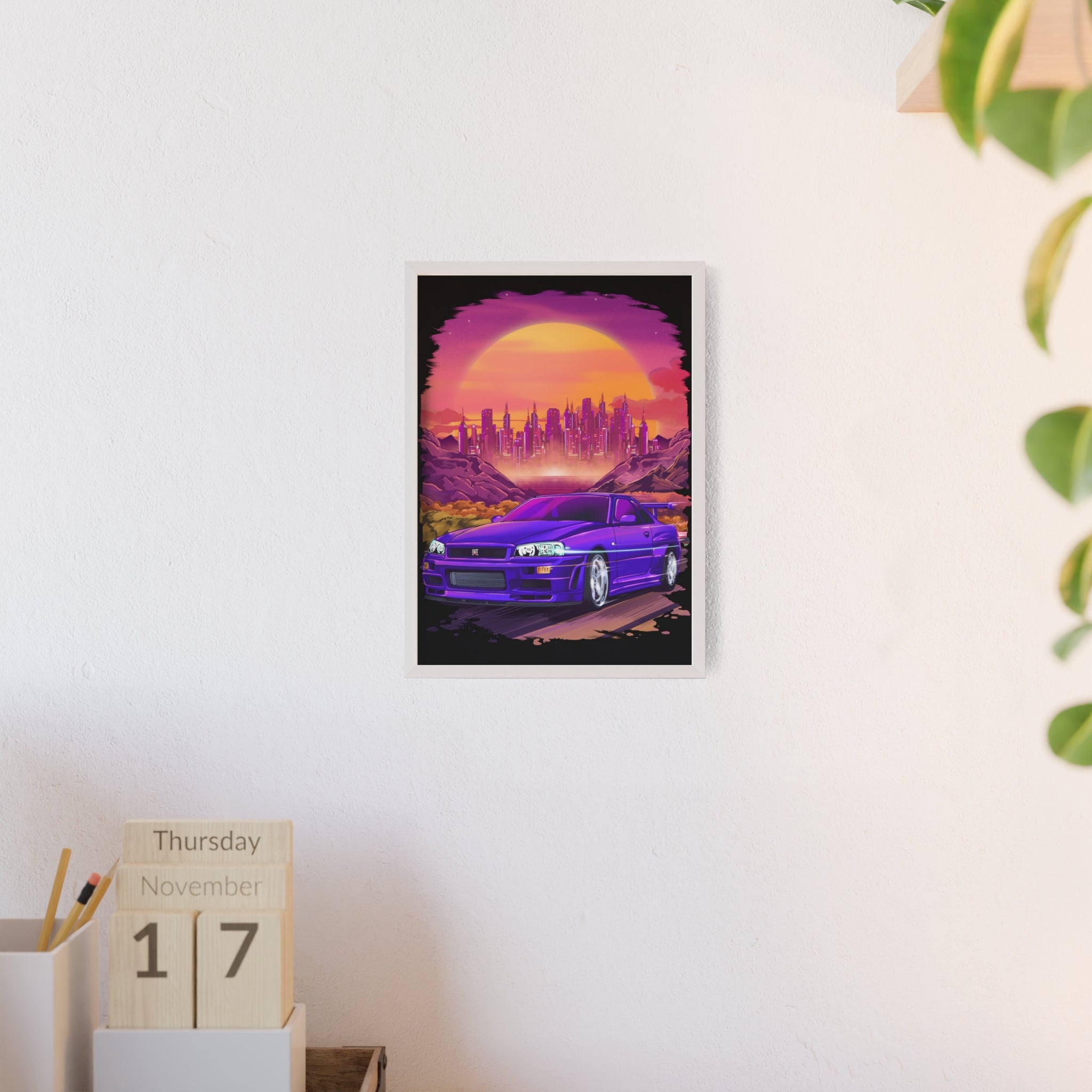 Nissan Skyline GT-R Poster