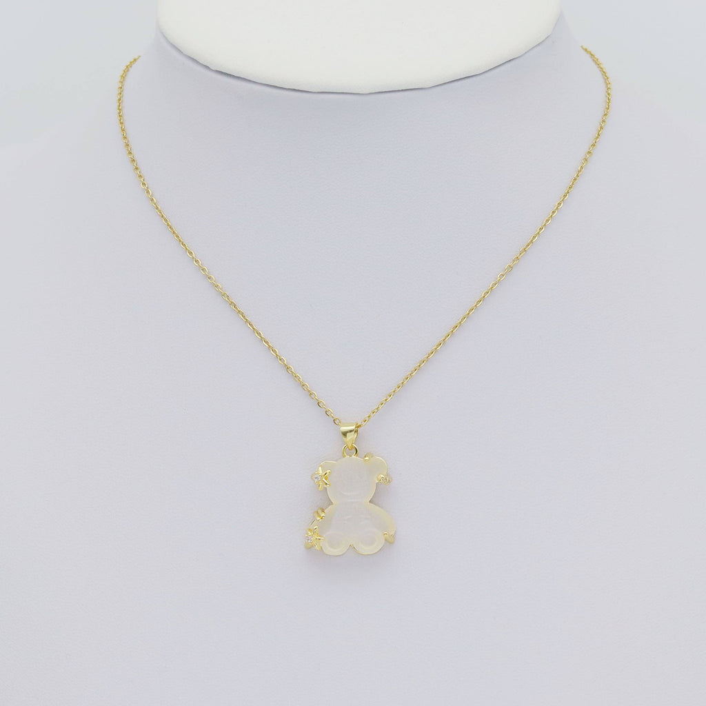 Cute White Bear Charm, Sku#LD539