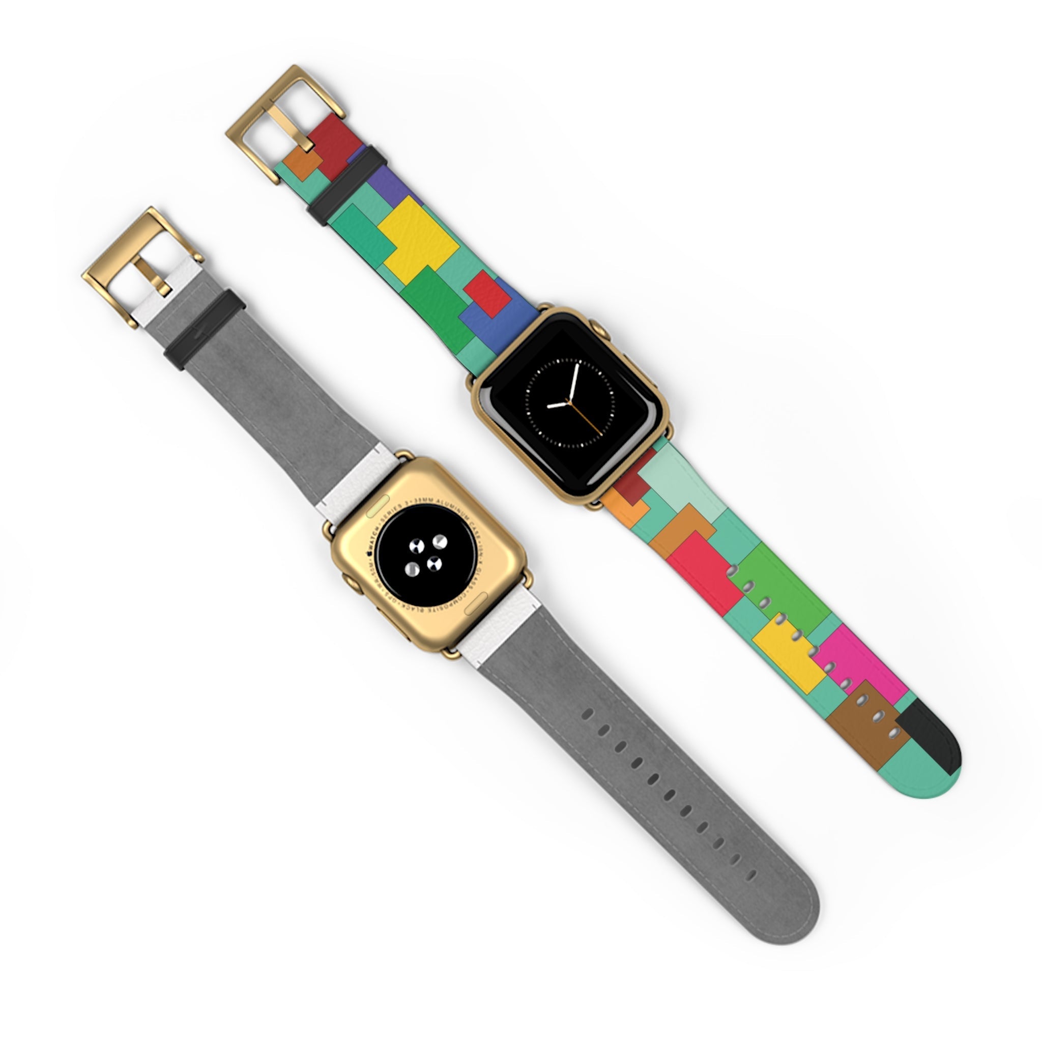 Squares and Rectangles Watch Band