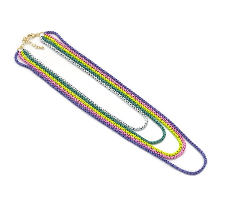 Colorful Multi Layers Necklaces, sku#EF261