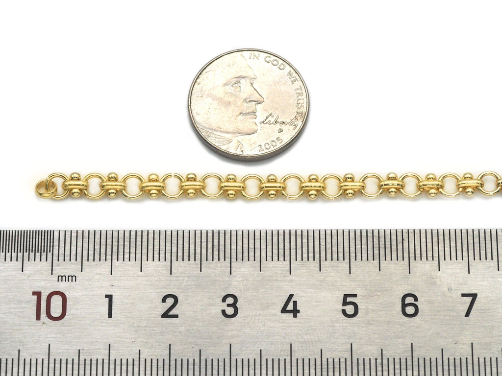 Quality Round T ball Chain by Yard, sku#LS30