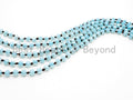 60/36 EXTRA Long Hand Knotted Mint Color Crystal Necklace, Double Wrap Necklace, Mint 2x4mm/5x8mm Rondelle Faceted Crystal Beads,SKU#D24