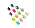 Enamel Triangle Spacer Beads, Sku#G431