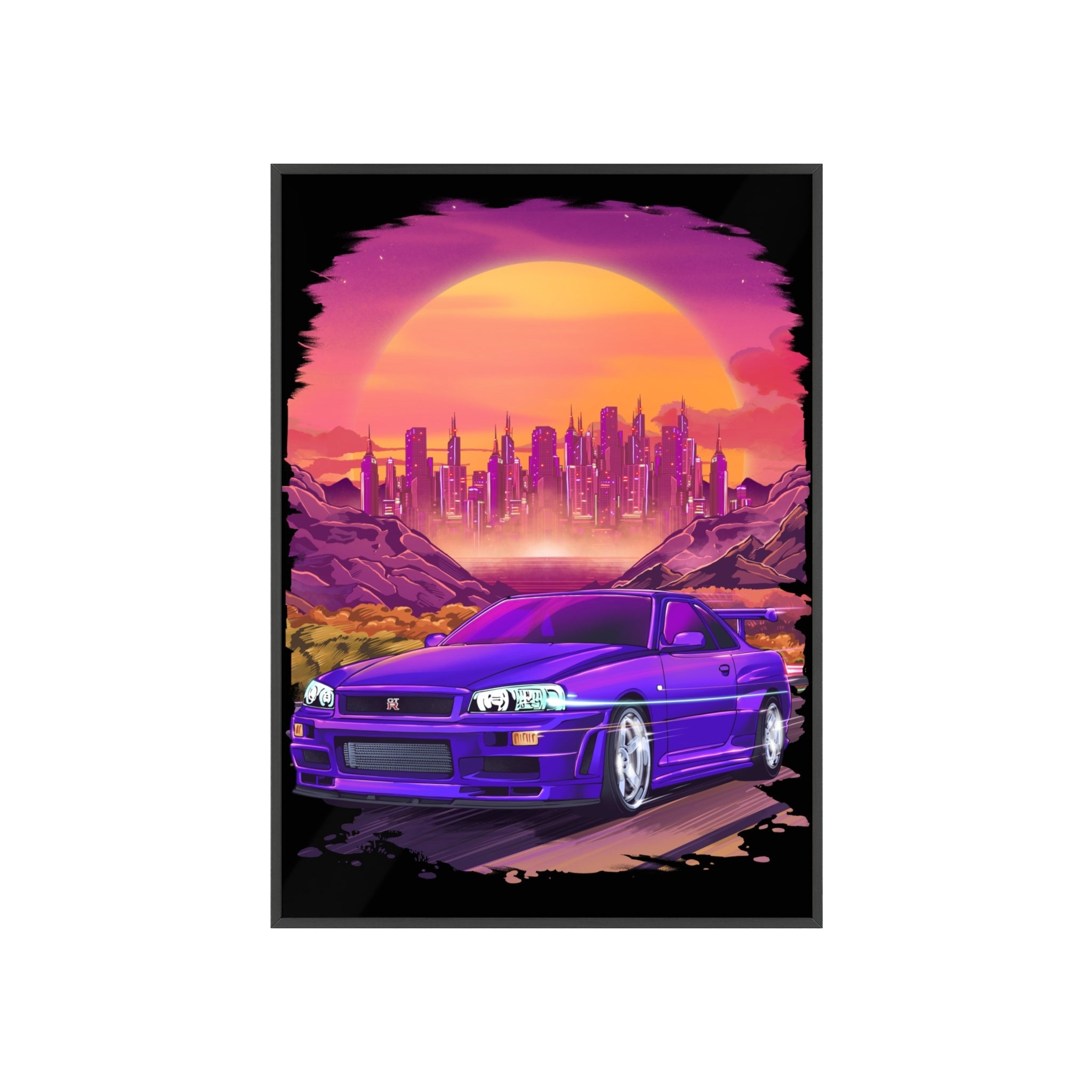 Nissan Skyline GT-R Poster