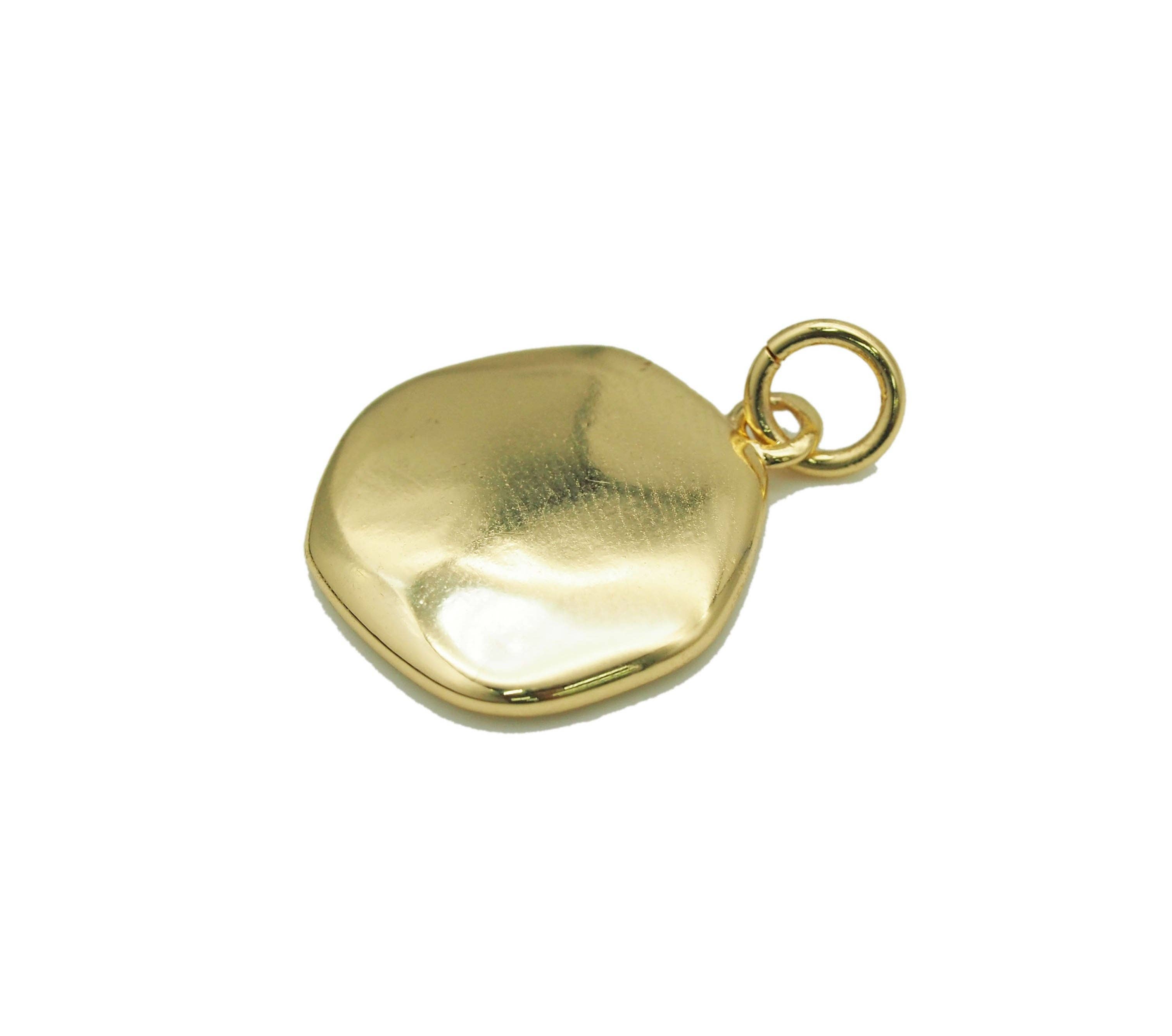Enamel Sailing Wheel Charm, Sku#Y607