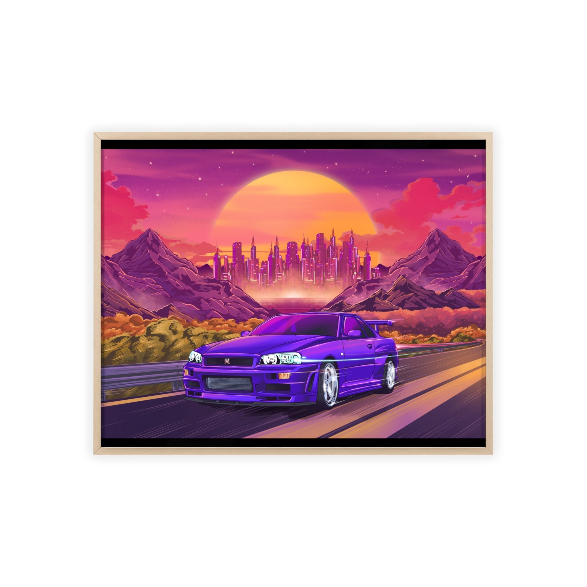 Nissan Skyline GT-R Poster