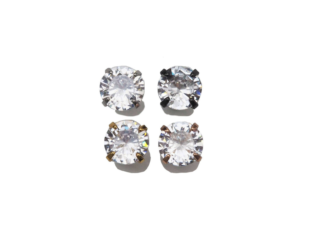 Round CZ Spacer Beads, Sku#Y600