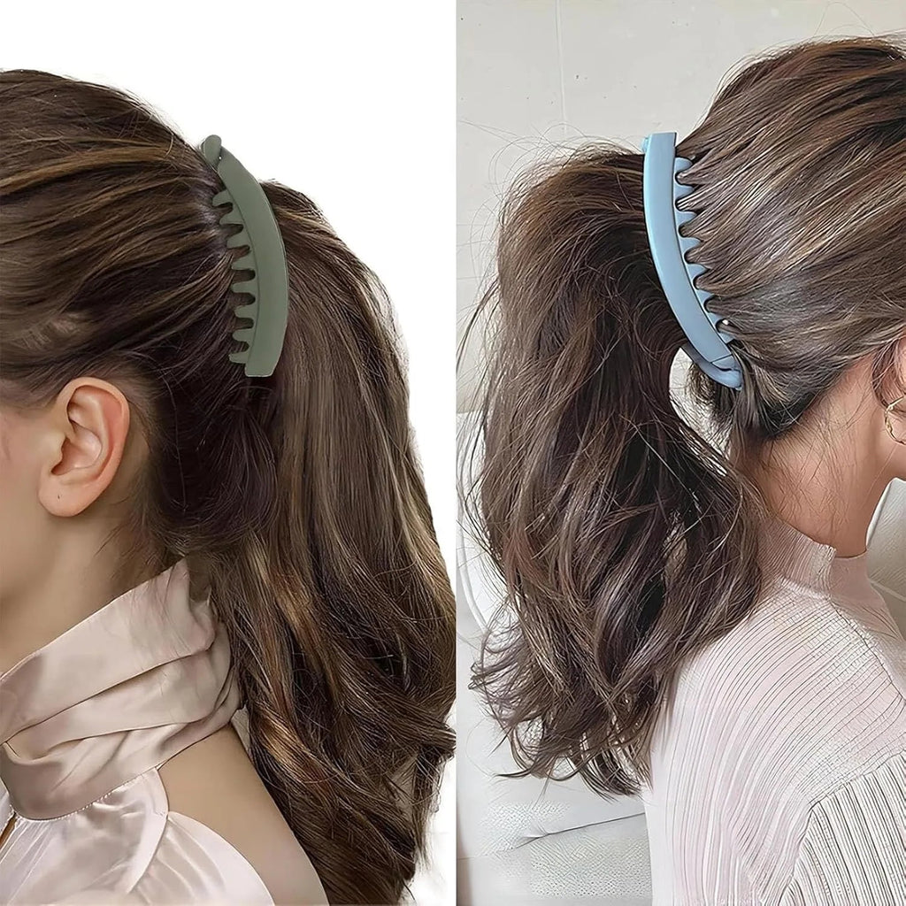 1/3/6Pcs Set of Large Banana Clips, with Ample Hair Output, Sturdy Ponytail Clip, High-End Twist Clip, Versatile for Daily Use