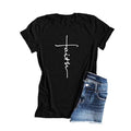 T-shirt de Cross-Country "Foi" - Un t-shirt religieux et élégant pour les filles de la campagne