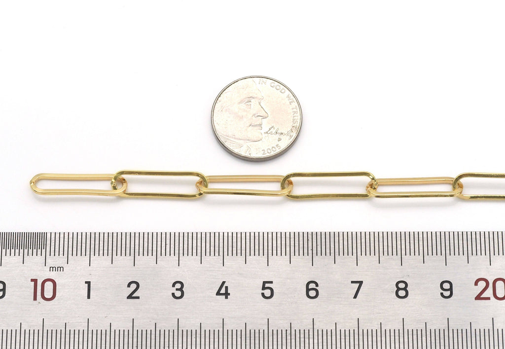 Long link Paperclip Chain Yard, sku#LS37