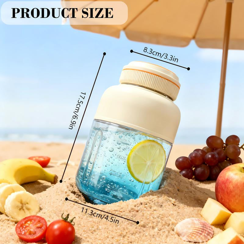 Protable Juicermachine-,Usb Rechargeable Large Capacity Juice Blender Cup,Multifunctional Juicer Machines with 38 Blades,Summer Essentials Portable Household Appliances