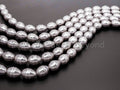 Gray Natural Mother of Pearl Large Baroque shape beads,17x23