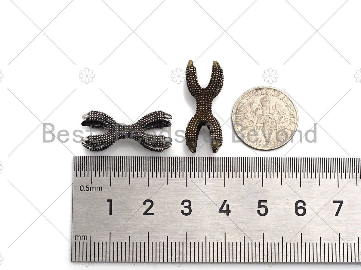 Antique Color Eagle Claw Connector Beads, Game Of Thrones Jewelry, Bracelet Charm, Dragon claw, Men's Jewerly Finidings, 10x24mm, sku#Y271