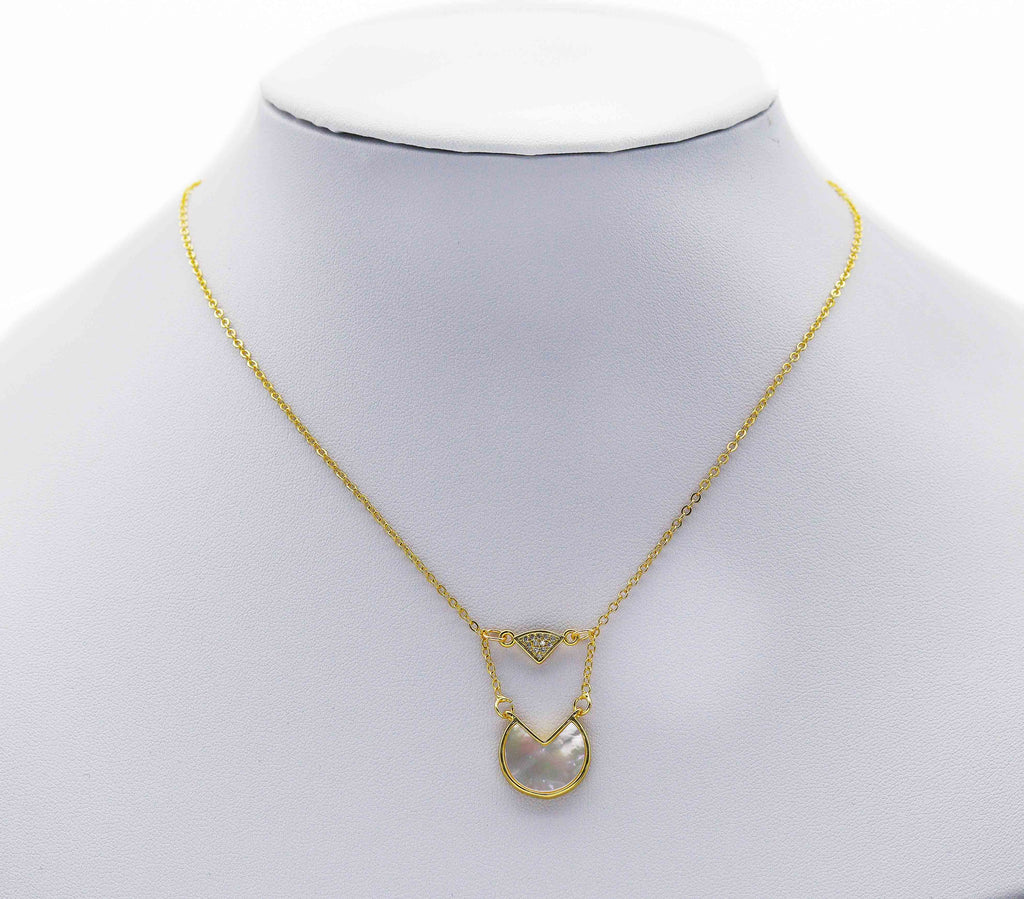 Gold MOP Abalone Charm, Sku#LY06