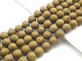Druzy Gold Agate beads, 6mm/8mm/10mm/12mm Round Smooth Matte beads,Natural Agate Druzy Round Beads, 15.5inch strand, SKU#U849