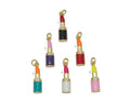 CZ Enamel Lipstick Pendant, Sku#F1460C