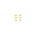 CZ Rectangle Tube Gold Spacer beads, Sku#JL187