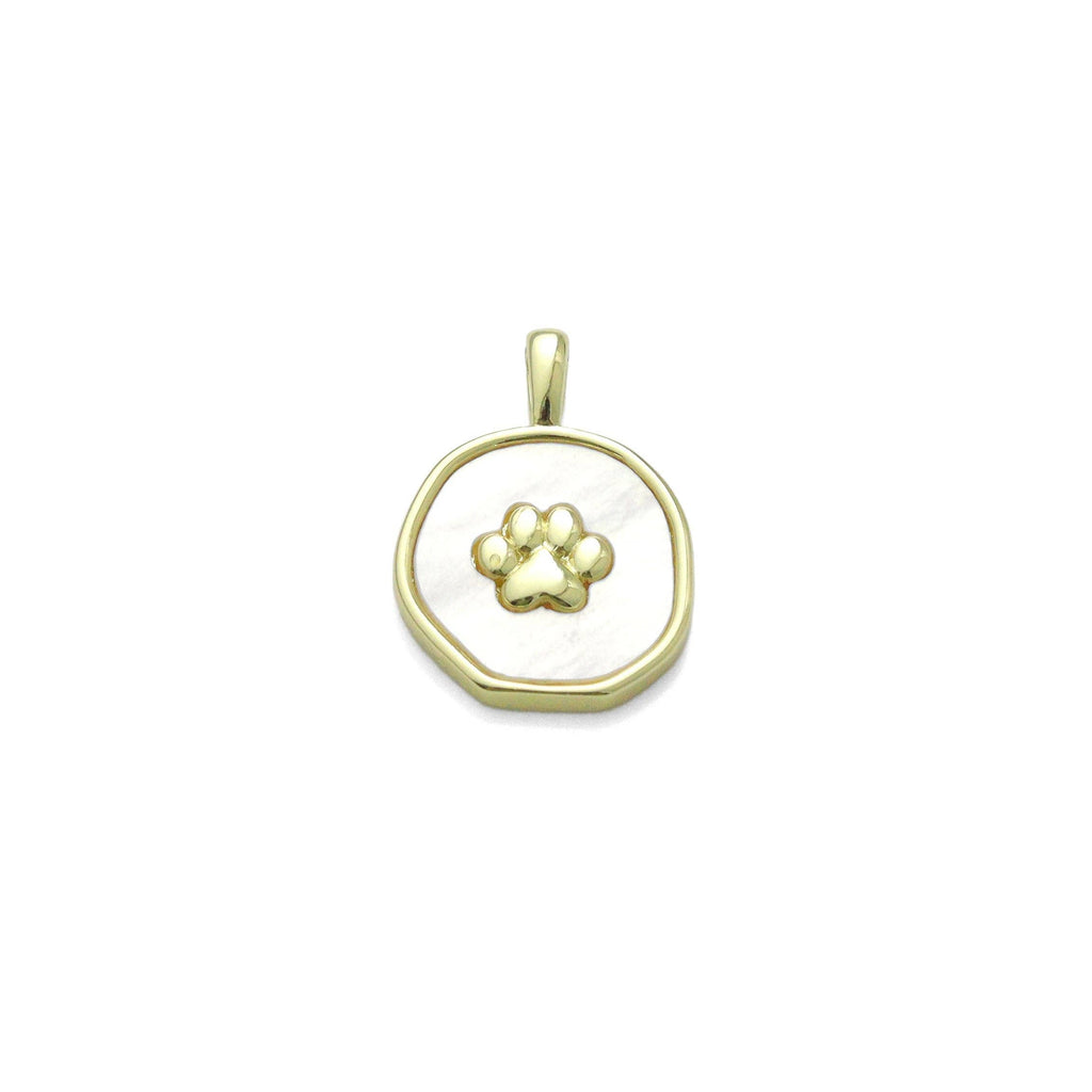Mop Paw Charm Pendant, Sku#LX789