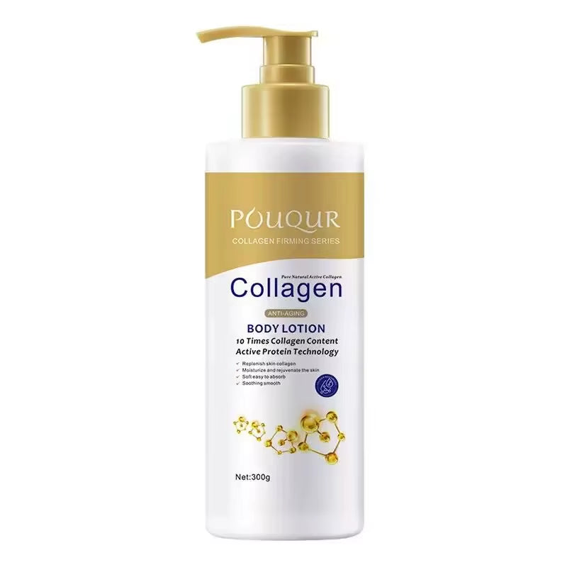 Collagen Milk Bleaching Face Body Cream Whitening Skin Moisturizing Lotion Lightening Care