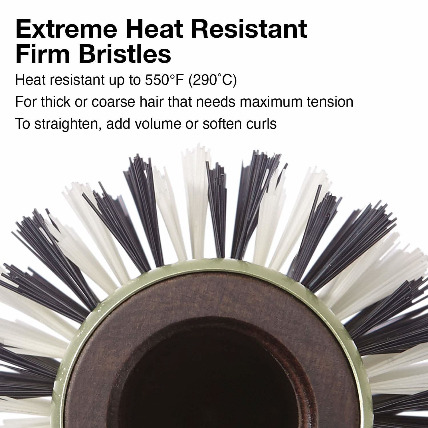 Olivia Garden Eco Ceramic Firm Bristle Thermal Brush 1 3/4" EC-20F
