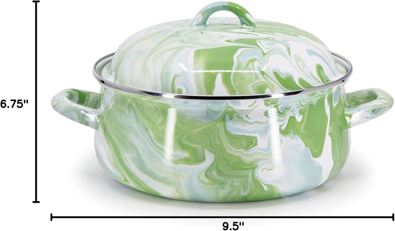 Golden Rabbit Modern Monet Dutch Oven