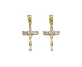 CZ Cross Charm, Sku#JL94