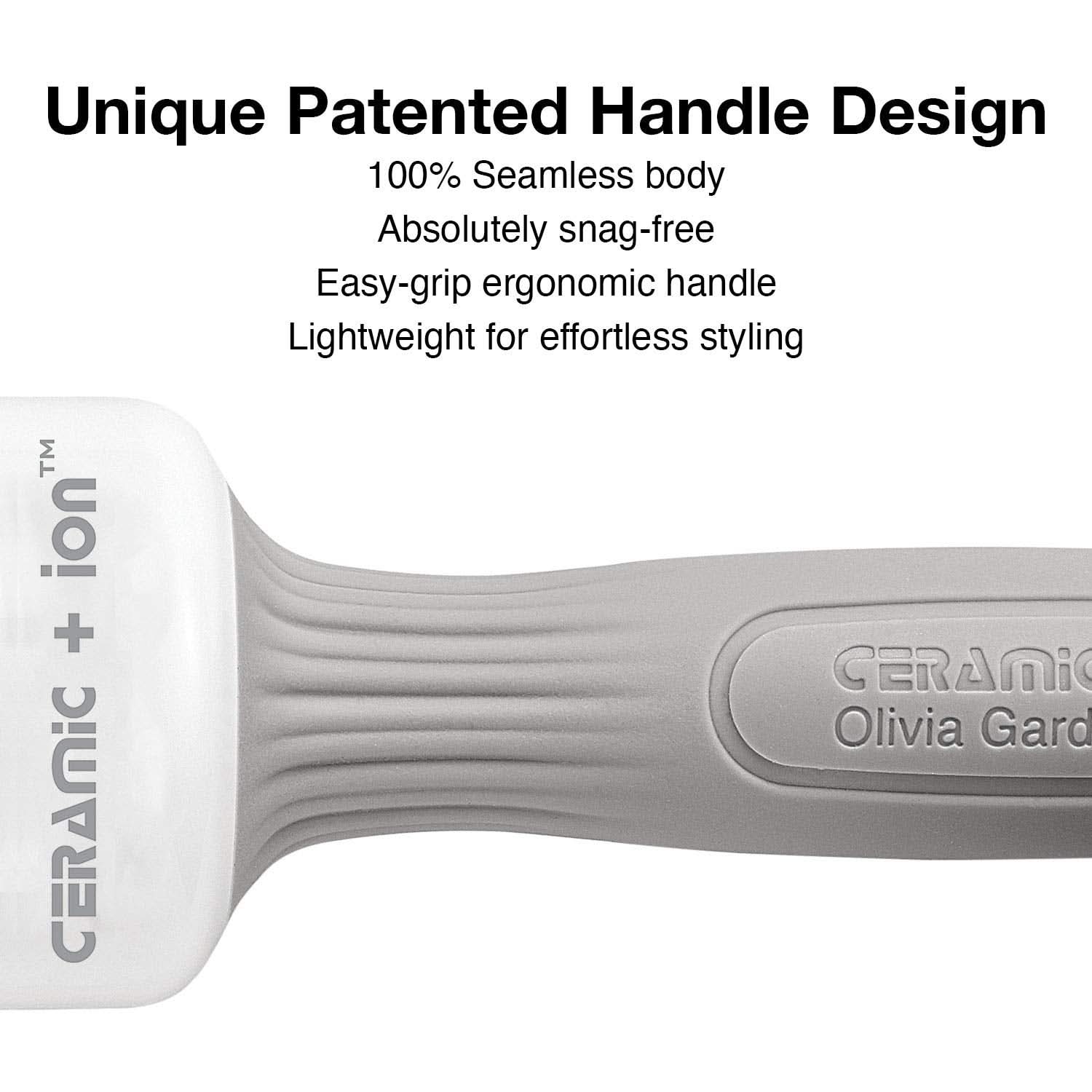 Brosse thermique Olivia Garden Ceramic + Ion - CI-65 (3 1/2")