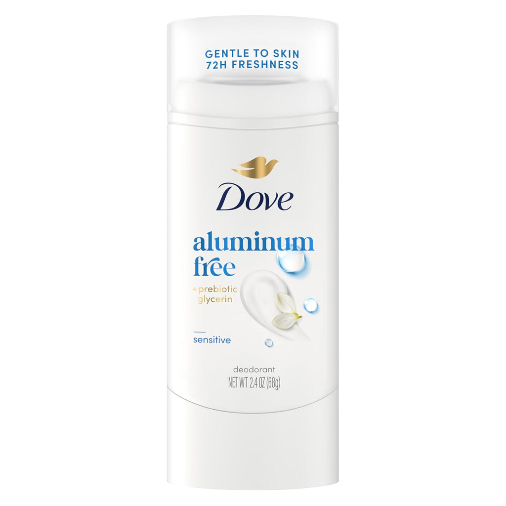 Dove Déodorant Stick Sensitive – Protection anti-odeurs 72h sans aluminium 68 g