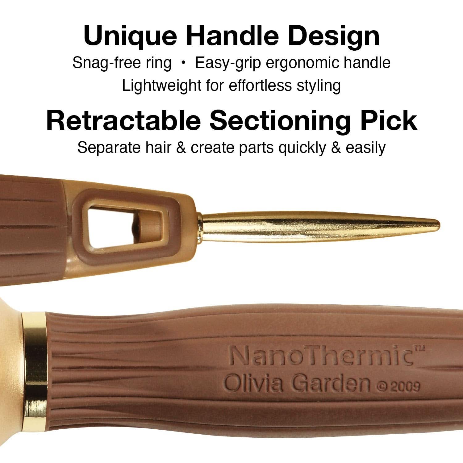 Olivia Garden NanoThermic Ceramic + Ion Vent Styler Brush NT-VTS