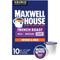 Dosettes de café K-Cup Maxwell House French Roast (torréfaction foncée), boîte de 10