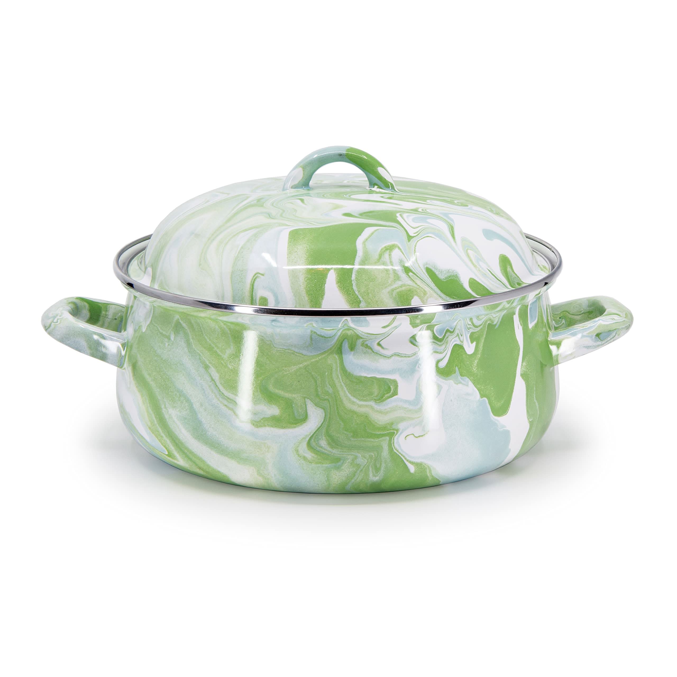 Golden Rabbit Enamelware 4 QUART Dutch Oven