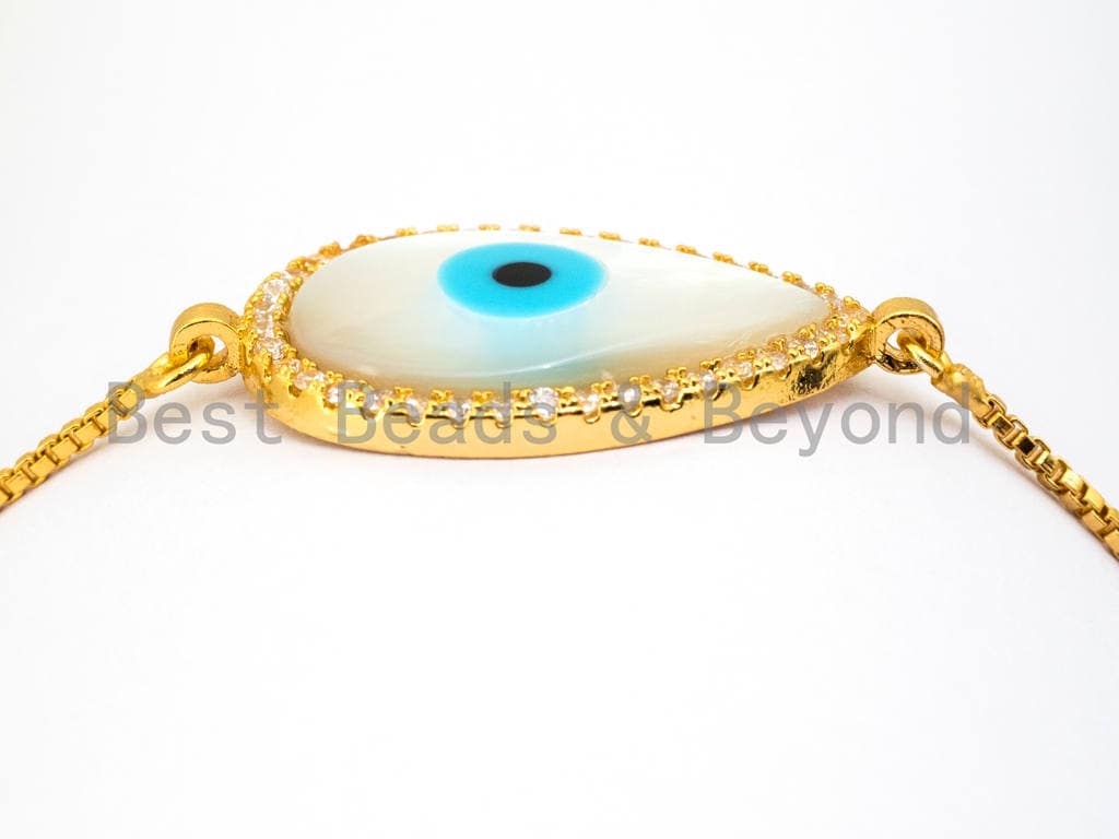 1/5/10/50pcs Sliding Adjustable Bracelet Making Chain, half-finished bracelet, Rubber stopper beads, connector link finding Box Chain, #P14