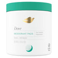 Lingettes nettoyantes Dove Body Wash 60 tampons pour femmes, neutralisent les odeurs et exfolient en douceur pour affiner le grain de peau.