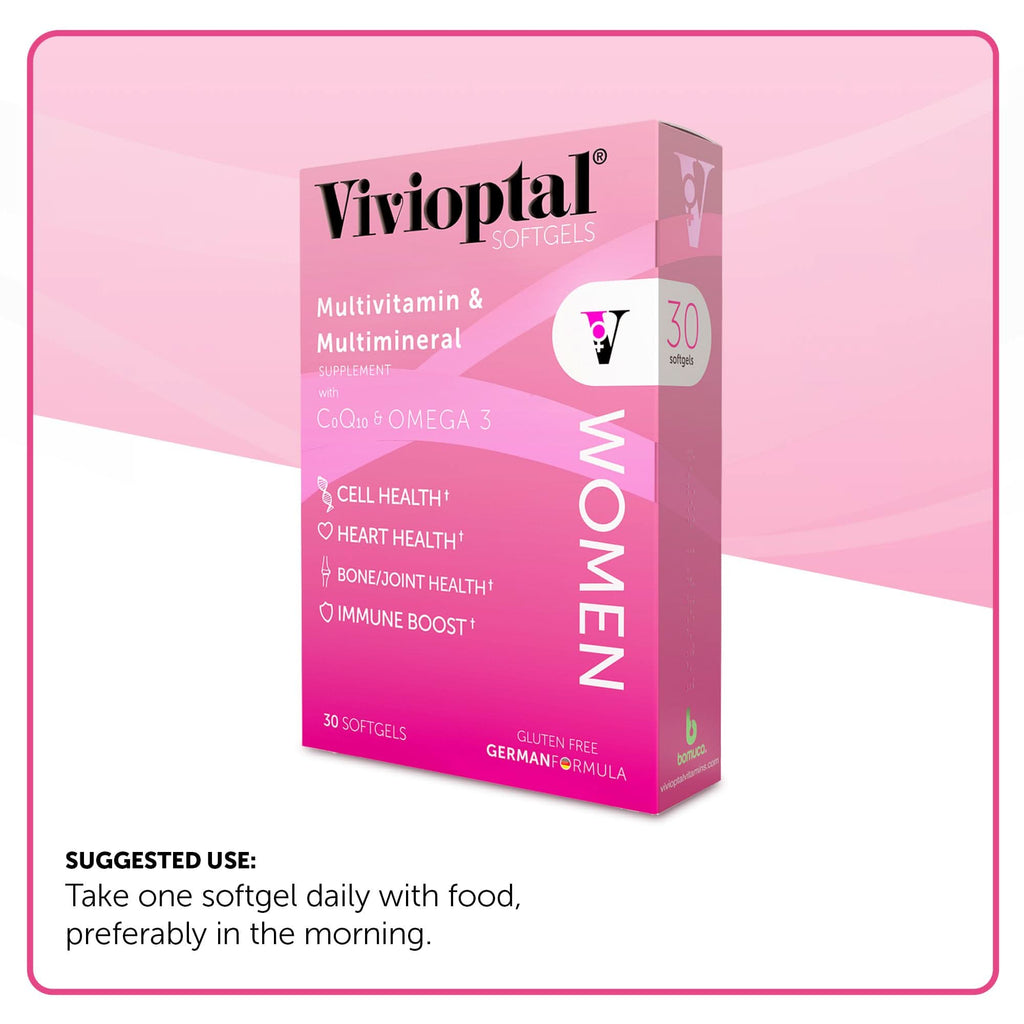 Vivioptal Women Multivitamin & Multimineral Supplement - 30 Softgels