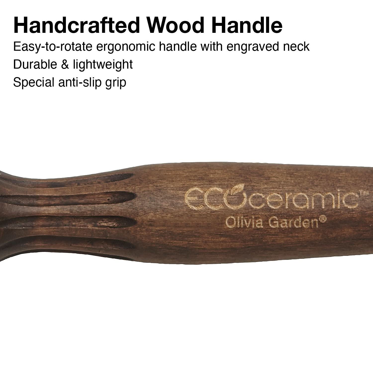 Olivia Garden Eco Ceramic Soft Bristle Thermal Brush 1 3/4" EC-20S
