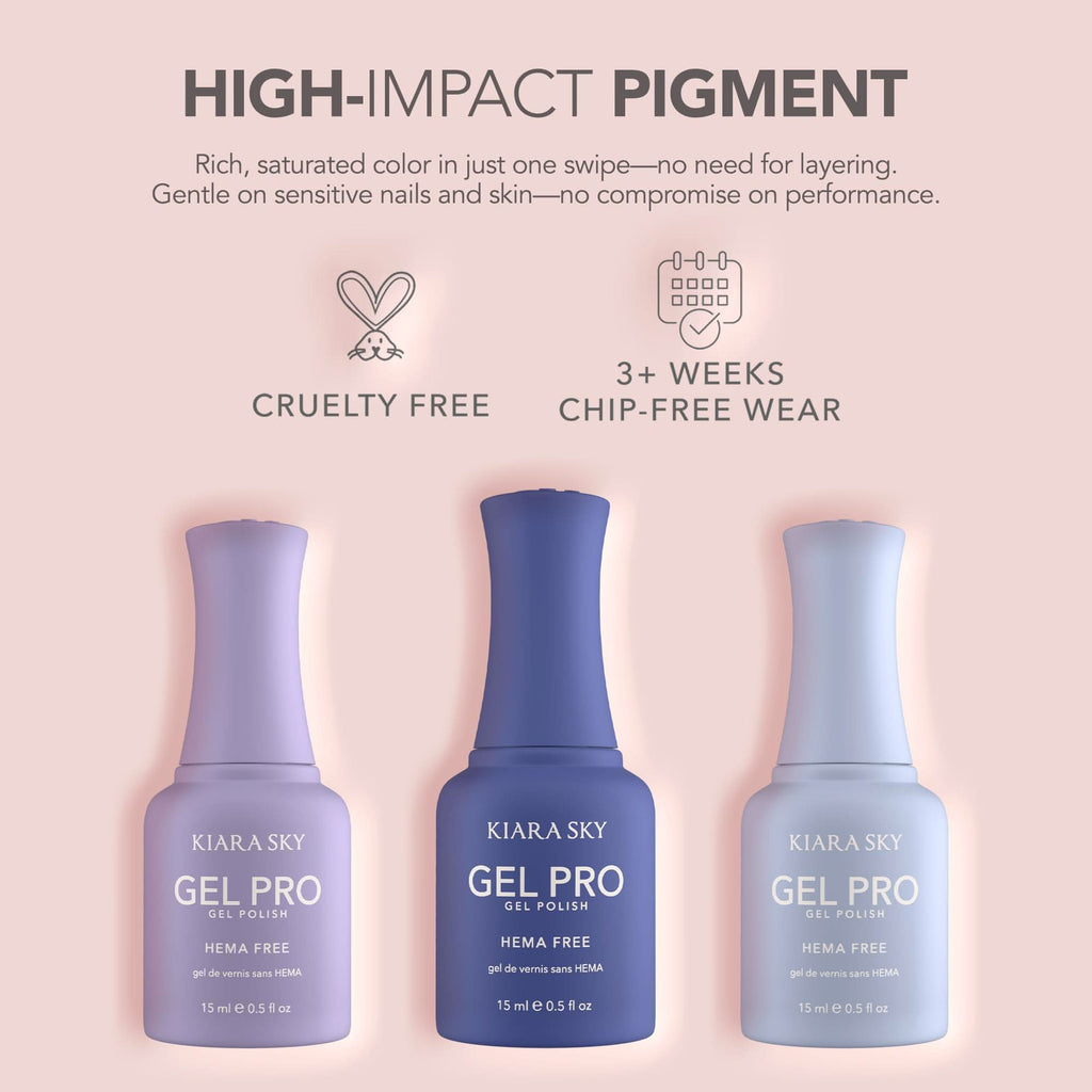 KIARA SKY Pro Hema-Free Gel Nail Polish, Sour Face, 0.5 Fl oz