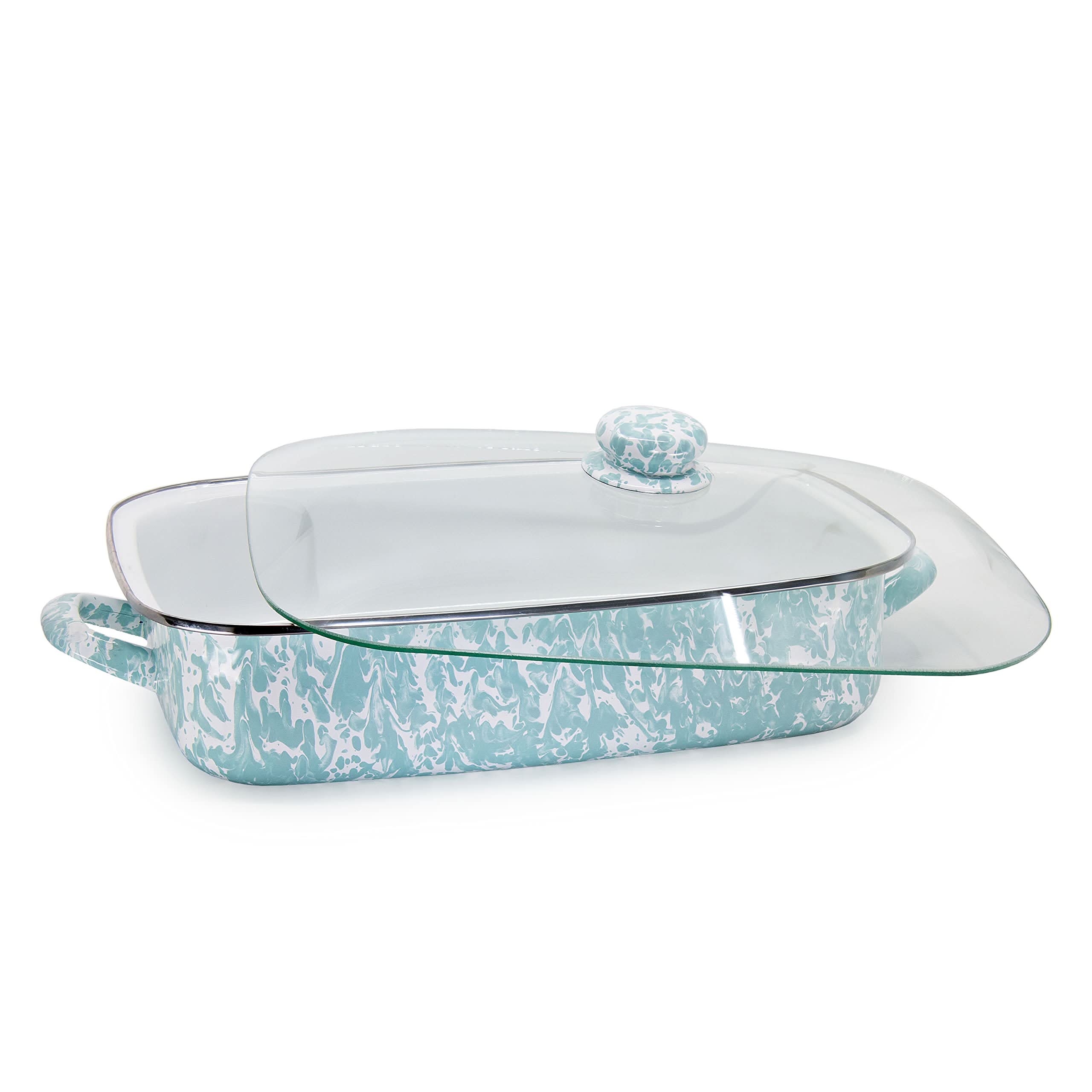 Golden Rabbit Enamelware 10.5qt Roasting Pan