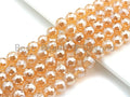 Mystic Faceted Agate Beads,6mm/8mm/10mm/12mm Gold Champaign Color Agate Gemstone Beads, 15.5" Full Strand, Sku#U688