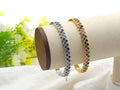 Colorful CZ Micro Pave Bracelet,X79