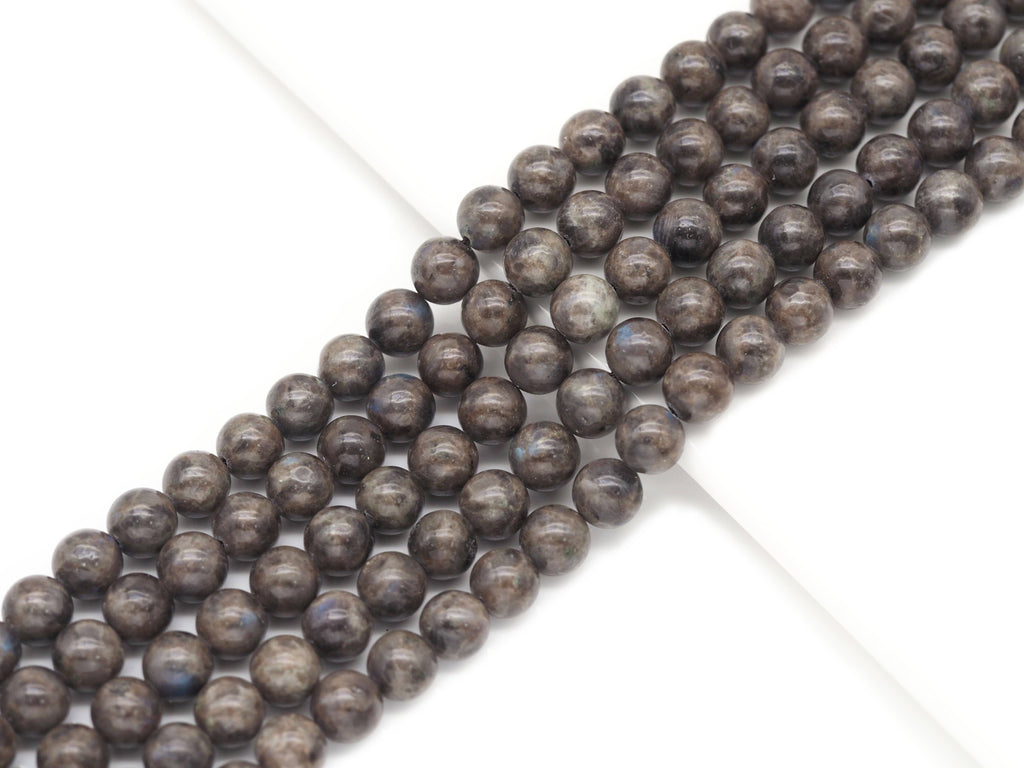Natural Rainbow Feldspar Round Smooth Beads, Sku#U1327