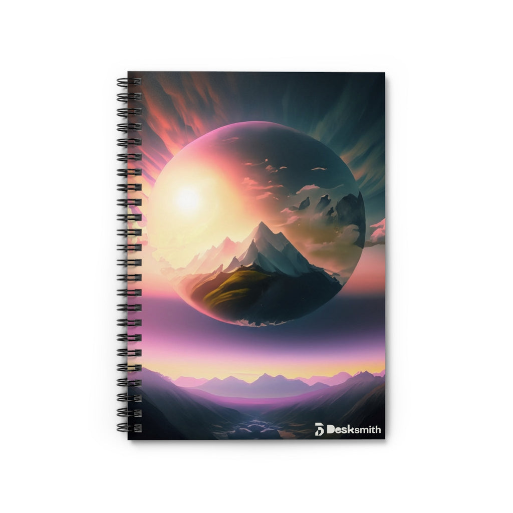Carnet à spirale Un autre monde — Journal ligné