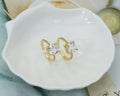 CZ Crown Adjustable ring, Sku#X310