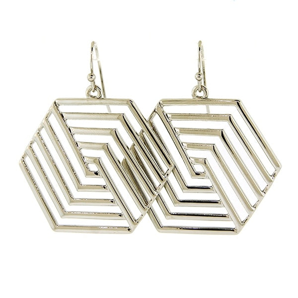Pomina Contemporary Hex Silver